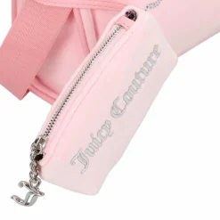 Juicy Couture Henkeltaschen<Iris Velvet Rhinestones Handtasche 19 cm juicy pink
