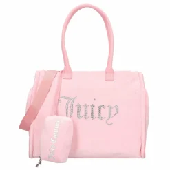Juicy Couture Iris Velvet Rhinestones Shopper Tasche 33 cm juicy pink