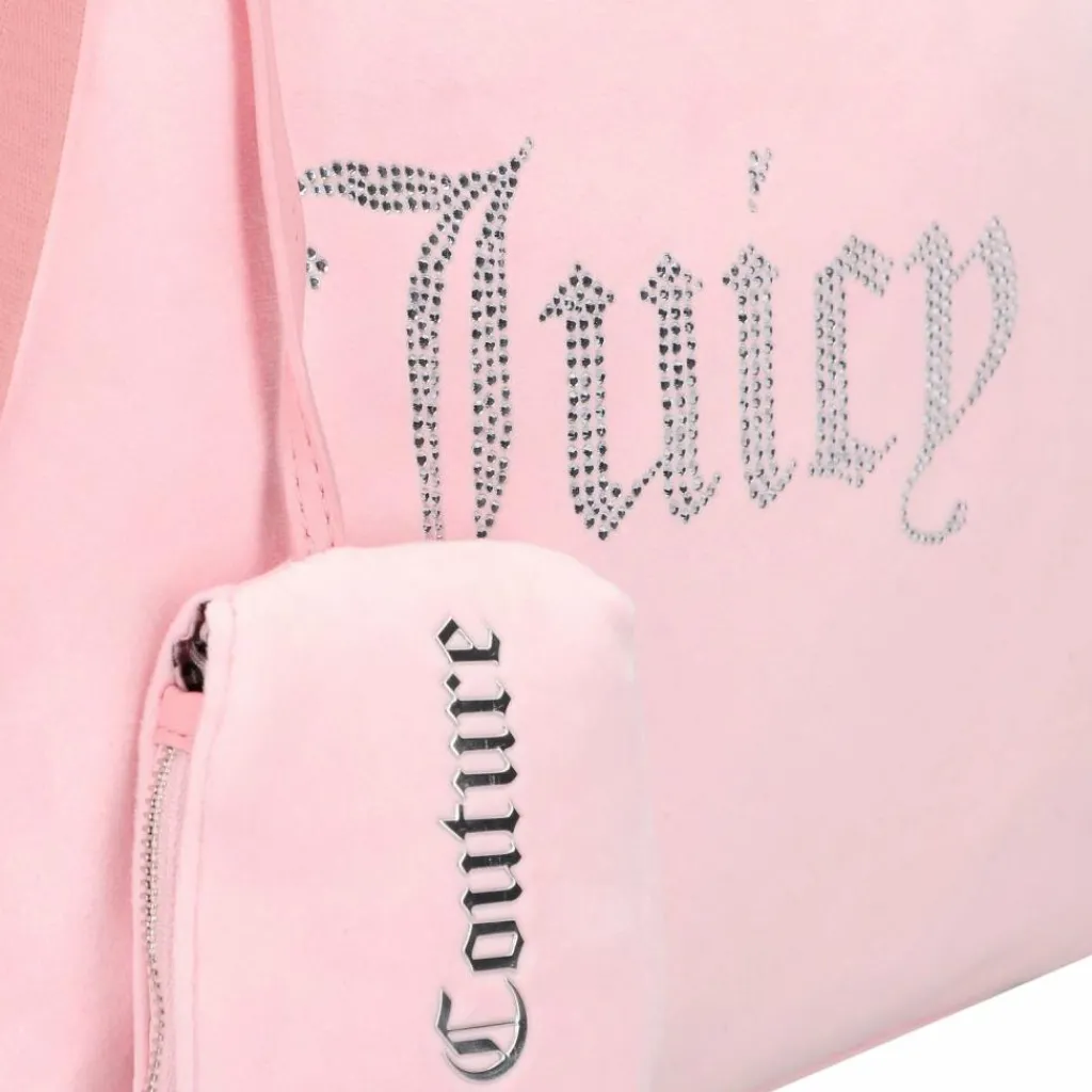 Juicy Couture Iris Velvet Rhinestones Shopper Tasche 33 cm juicy pink
