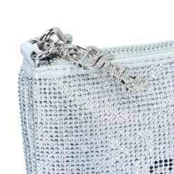 Juicy Couture Abendtaschen & Clutches|Umhängetaschen<Mia Clutch Tasche 24 cm silver