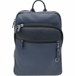 Sale Jump Boston Rucksack 39 cm Leder Laptopfach blue