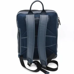 Sale Jump Boston Rucksack 39 cm Leder Laptopfach blue