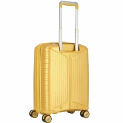 Jump Hartgepäck Kabinengepäck|4-Rollen Kabinentrolleys<Evae 4 Rollen Kabinentrolley 55 cm mit Dehnfalte yellow