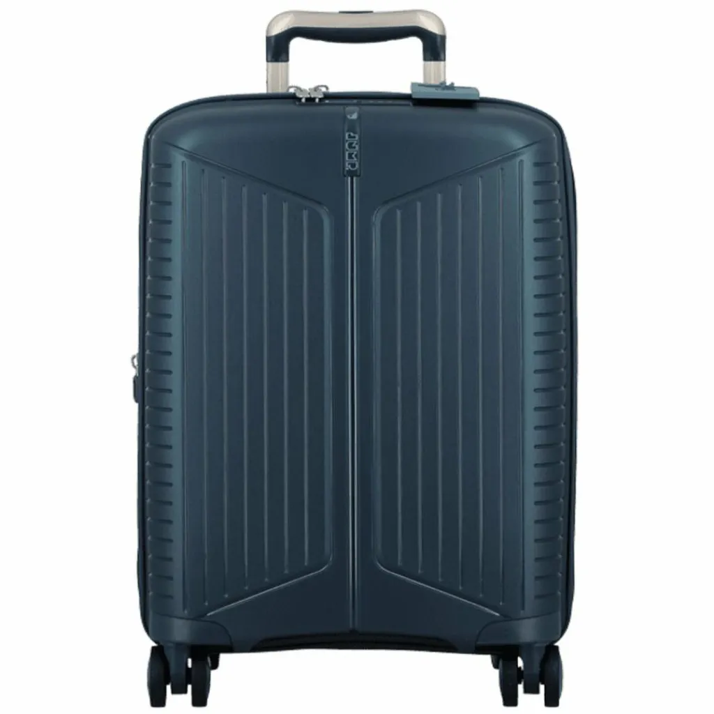 Jump Hartgepäck Kabinengepäck|4-Rollen Kabinentrolleys<Evae 4 Rollen Kabinentrolley 55 cm mit Dehnfalte navy
