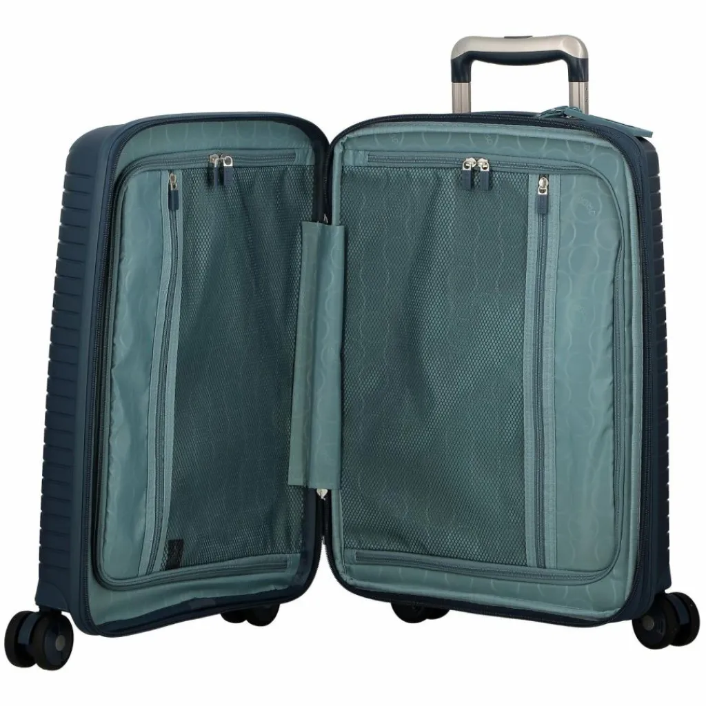 Jump Hartgepäck Kabinengepäck|4-Rollen Kabinentrolleys<Evae 4 Rollen Kabinentrolley 55 cm mit Dehnfalte navy