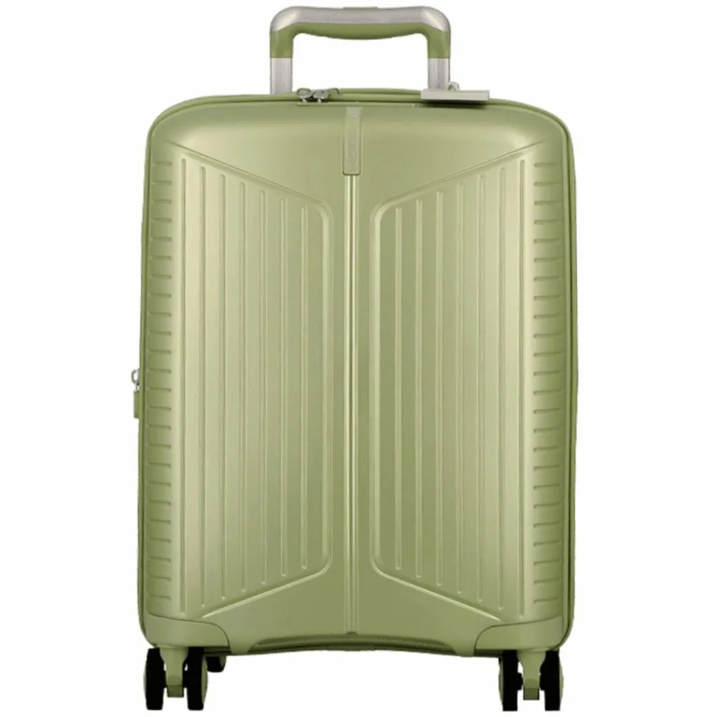 Online Jump Evae 4 Rollen Kabinentrolley 55 cm mit Dehnfalte light green