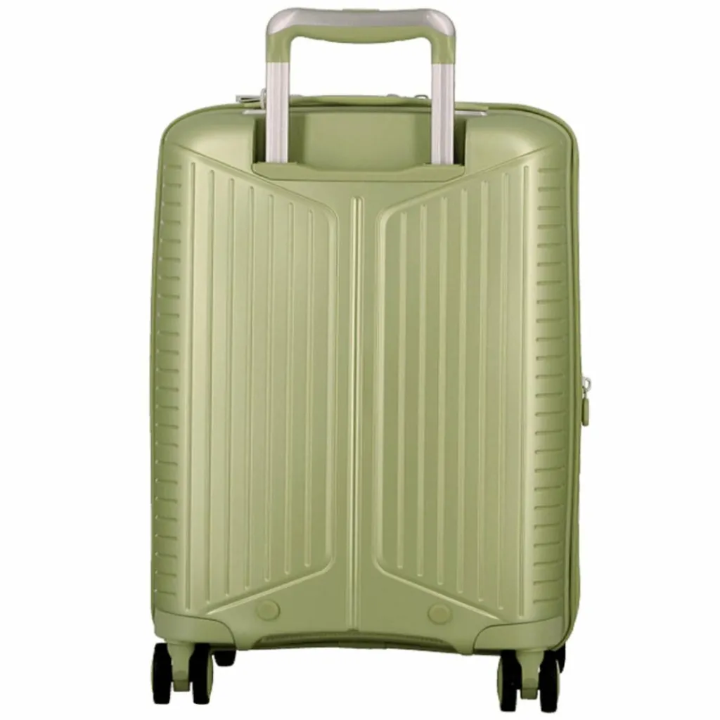 Online Jump Evae 4 Rollen Kabinentrolley 55 cm mit Dehnfalte light green