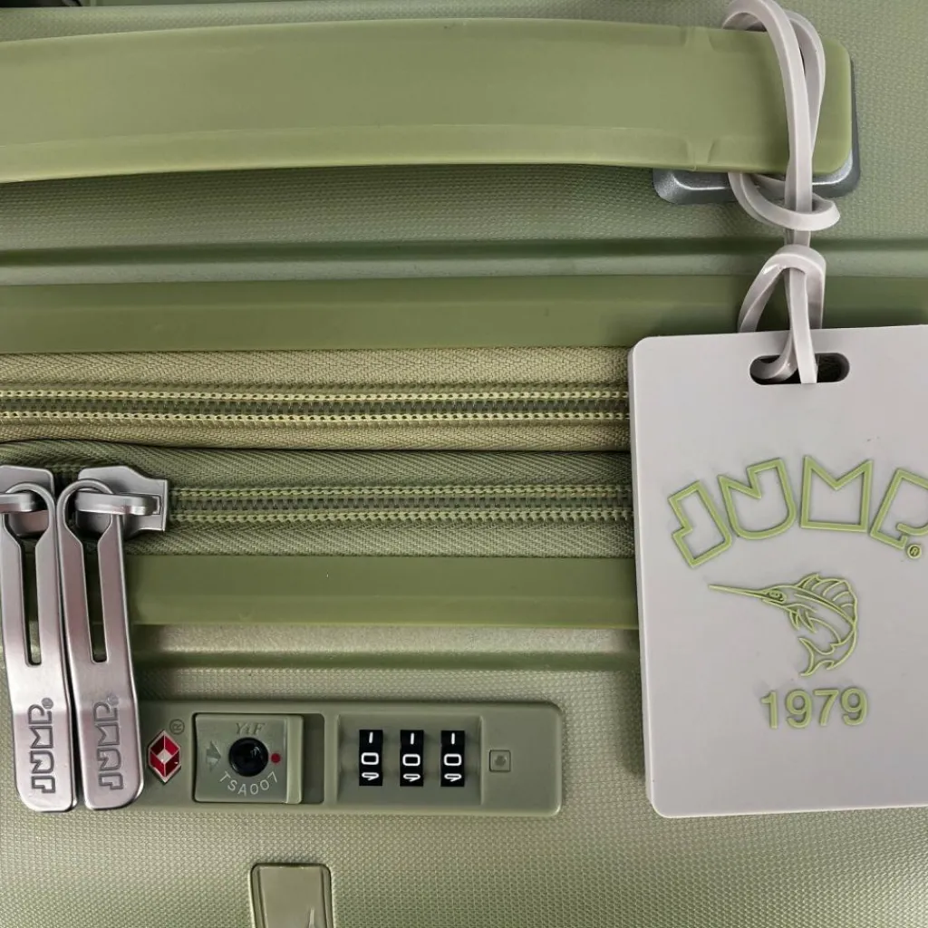 Online Jump Evae 4 Rollen Kabinentrolley 55 cm mit Dehnfalte light green