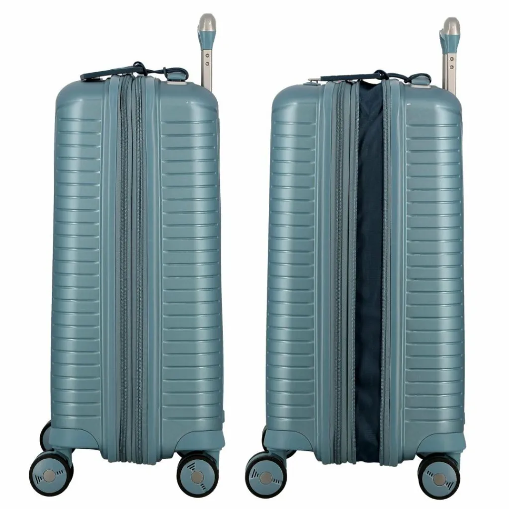 Jump Hartgepäck Kabinengepäck|4-Rollen Kabinentrolleys<Evae 4 Rollen Kabinentrolley 55 cm bleu ciel