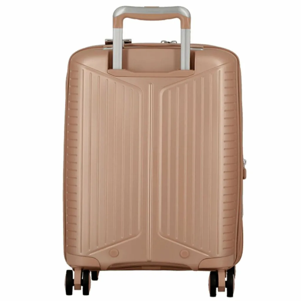 Discount Jump Evae 4 Rollen Kabinentrolley 55 cm mit Dehnfalte pale pink