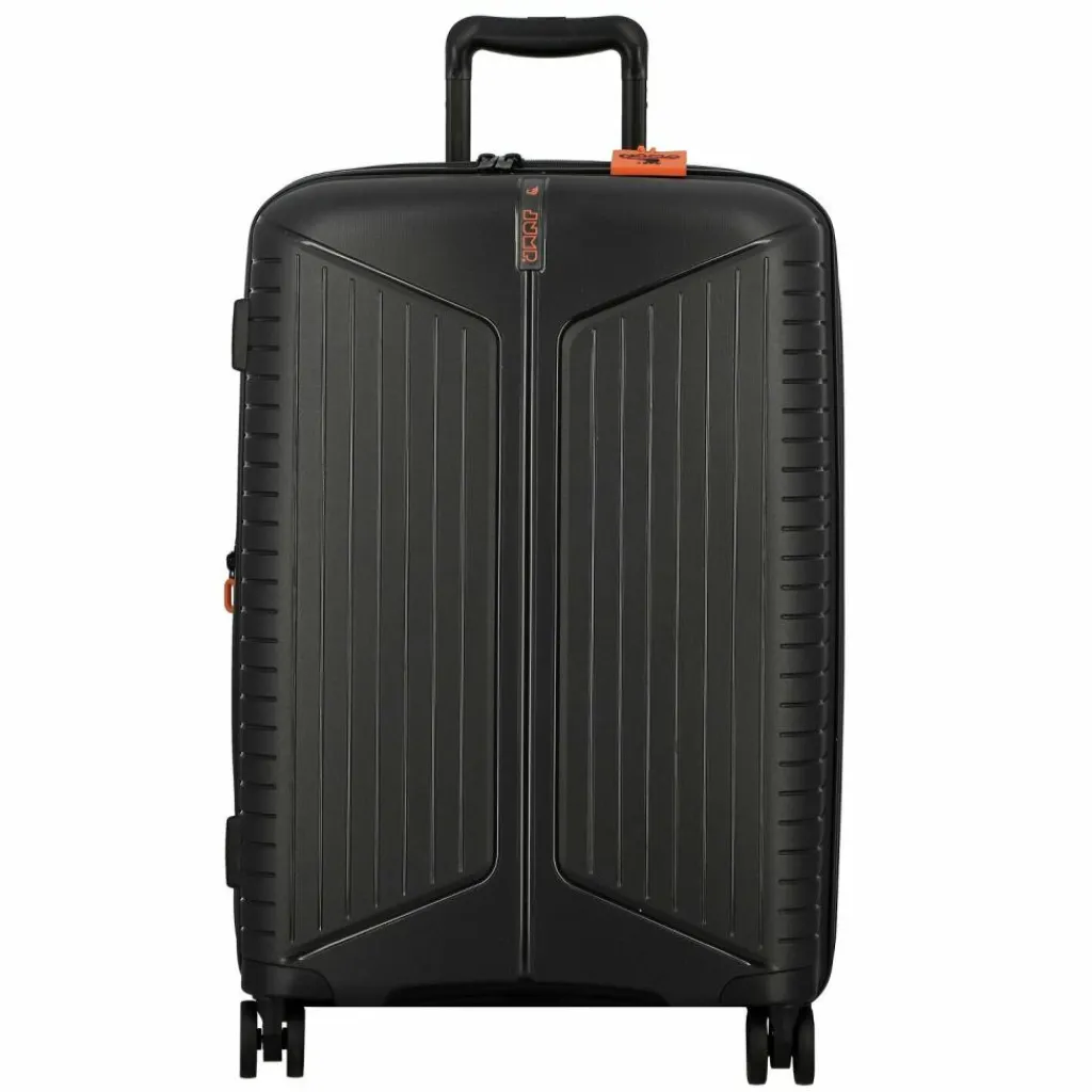 Best Jump Evae 4 Rollen Trolley 66 cm mit Dehnfalte anthracite