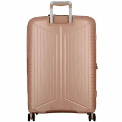 Jump 4-Rollen Koffer|Hartgepäck<Evae 4 Rollen Trolley 76 cm mit Dehnfalte rose pâle