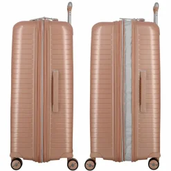 Jump 4-Rollen Koffer|Hartgepäck<Evae 4 Rollen Trolley 76 cm mit Dehnfalte rose pâle