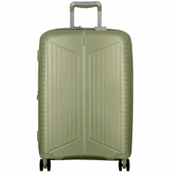 New Jump Evae 4 Rollen Trolley 66 cm mit Dehnfalte vert clair