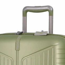 New Jump Evae 4 Rollen Trolley 66 cm mit Dehnfalte vert clair