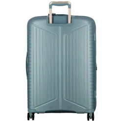 Jump 4-Rollen Koffer|Hartgepäck<Evae 4 Rollen Trolley 76 cm mit Dehnfalte bleu ciel