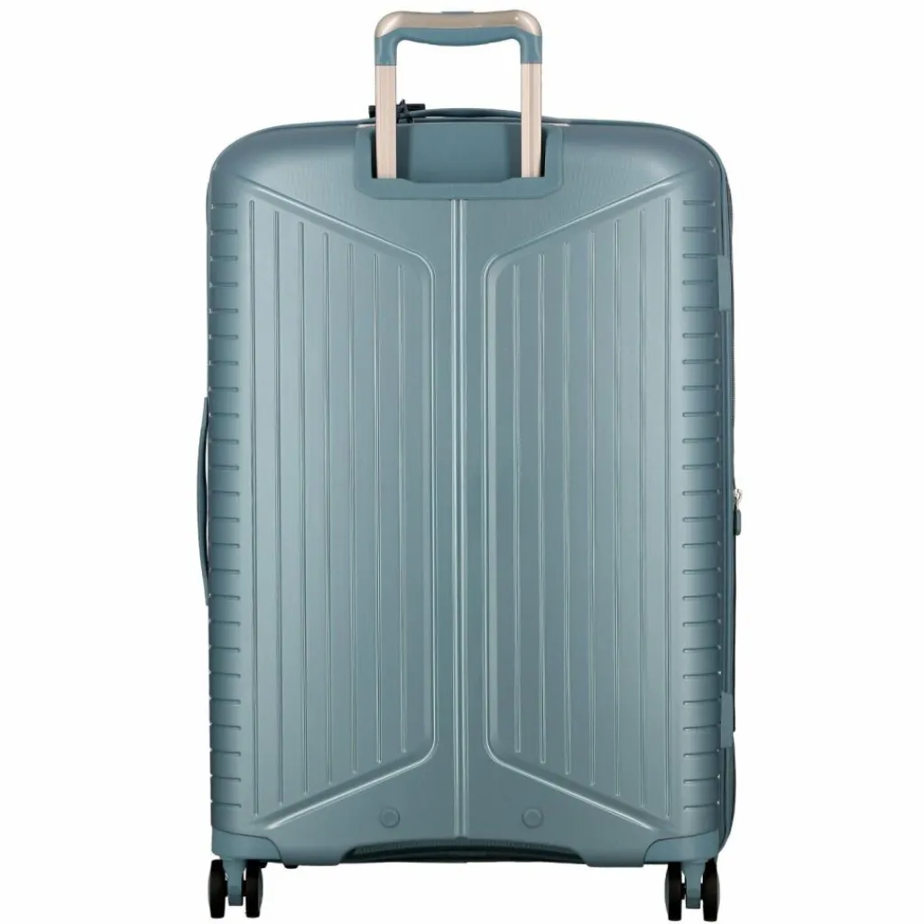 Jump 4-Rollen Koffer|Hartgepäck<Evae 4 Rollen Trolley 76 cm mit Dehnfalte bleu ciel