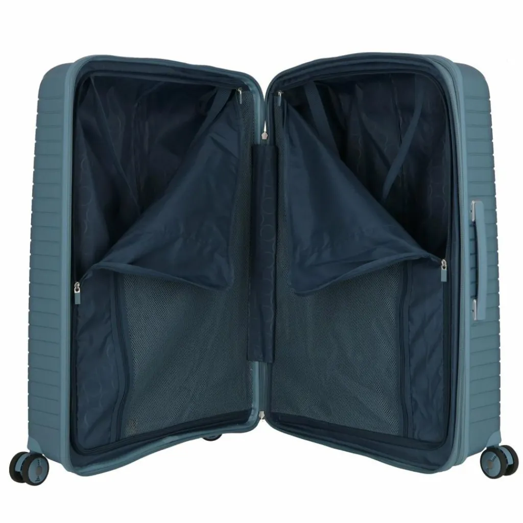 Jump 4-Rollen Koffer|Hartgepäck<Evae 4 Rollen Trolley 76 cm mit Dehnfalte bleu ciel