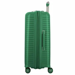 Jump 4-Rollen Koffer|Hartgepäck<Evae 4 Rollen Trolley 66 cm mit Dehnfalte green