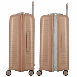 Jump 4-Rollen Koffer|Hartgepäck<Evae 4 Rollen Trolley 66 cm mit Dehnfalte rose pâle