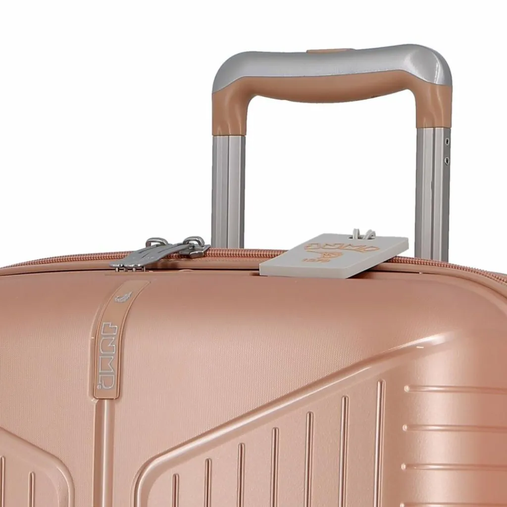 Jump 4-Rollen Koffer|Hartgepäck<Evae 4 Rollen Trolley 66 cm mit Dehnfalte rose pâle