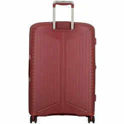 Jump 4-Rollen Koffer|Hartgepäck<Evae 4 Rollen Trolley 76 cm mit Dehnfalte red