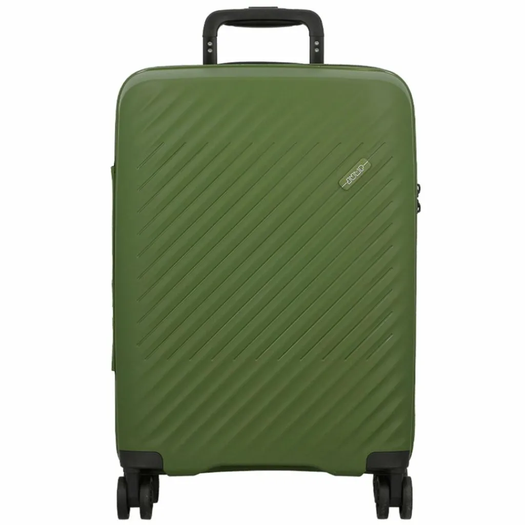 Jump Hartgepäck Kabinengepäck|4-Rollen Kabinentrolleys<Levante 4 Rollen Kabinentrolley 55 cm olive