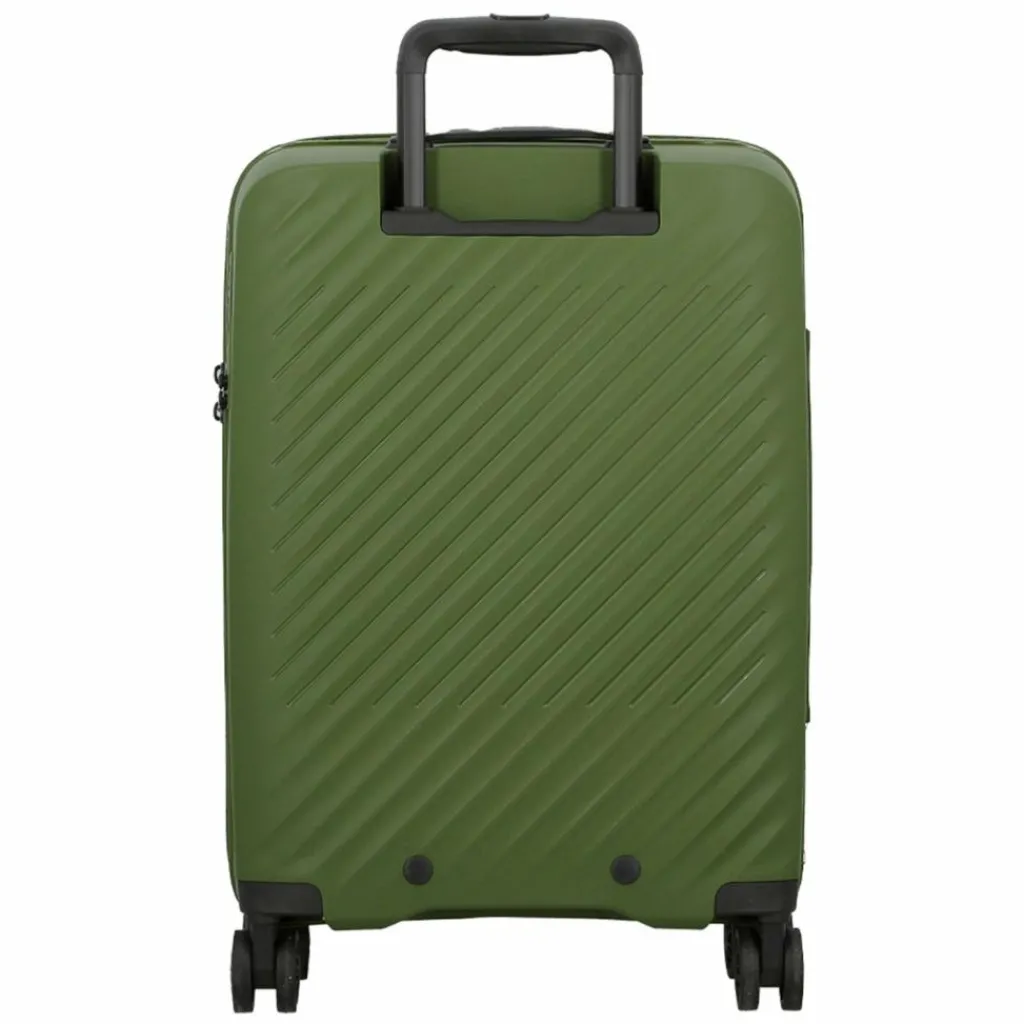 Jump Hartgepäck Kabinengepäck|4-Rollen Kabinentrolleys<Levante 4 Rollen Kabinentrolley 55 cm olive