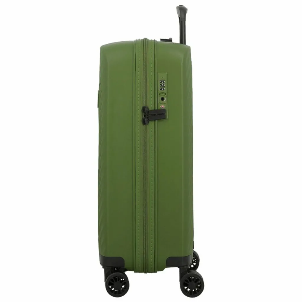 Jump Hartgepäck Kabinengepäck|4-Rollen Kabinentrolleys<Levante 4 Rollen Kabinentrolley 55 cm olive