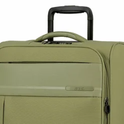 Jump Weichgepäck Kabinengepäck|4-Rollen Kabinentrolleys<Monthélys 4 Rollen Kabinentrolley 55 cm mit Dehnfalte light green