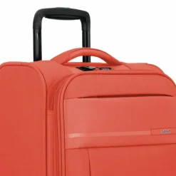 Sale Jump Monthélys 4 Rollen Kabinentrolley 55 cm mit Dehnfalte coral