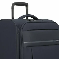 Jump Monthélys 4 Rollen Kabinentrolley 55 cm mit Dehnfalte dark blue