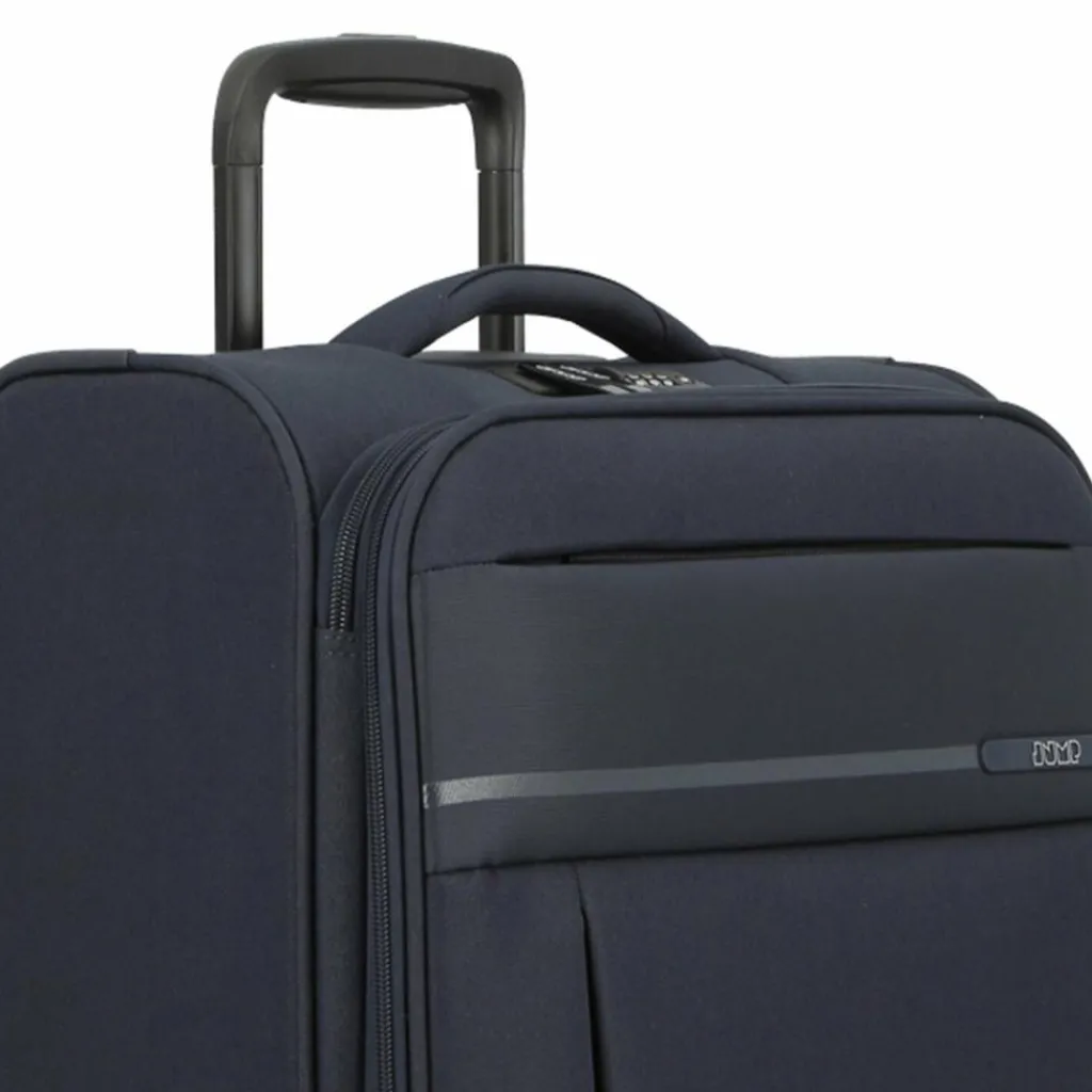 Jump Monthélys 4 Rollen Kabinentrolley 55 cm mit Dehnfalte dark blue