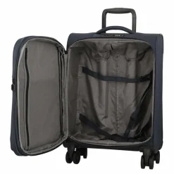 Jump Monthélys 4 Rollen Kabinentrolley 55 cm mit Dehnfalte dark blue