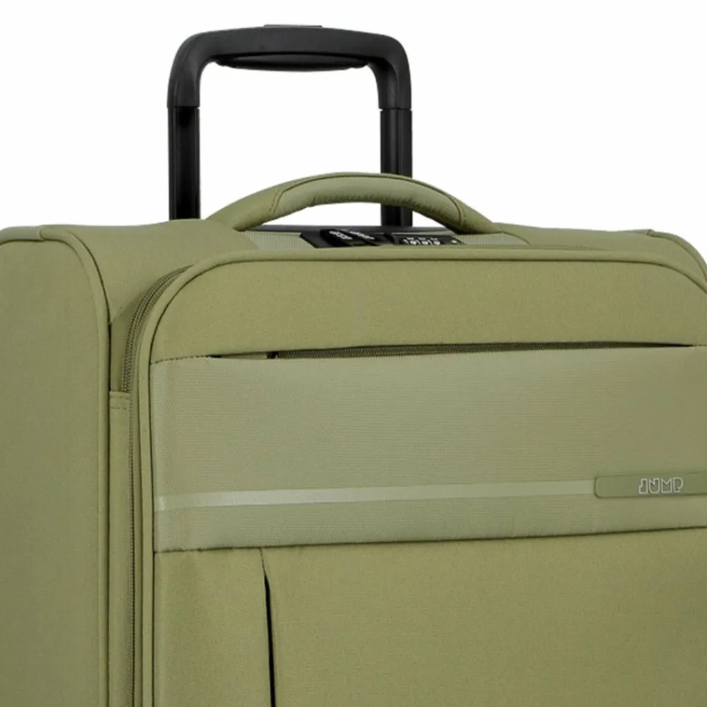 Jump Monthélys 4 Rollen Kabinentrolley 55 cm mit Dehnfalte