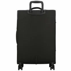 Jump 4-Rollen Koffer|Weichgepäck<Monthélys 4 Rollen Trolley 67 cm mit Dehnfalte dark grey