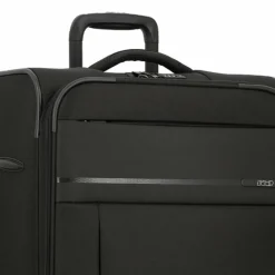Jump 4-Rollen Koffer|Weichgepäck<Monthélys 4 Rollen Trolley 67 cm mit Dehnfalte dark grey