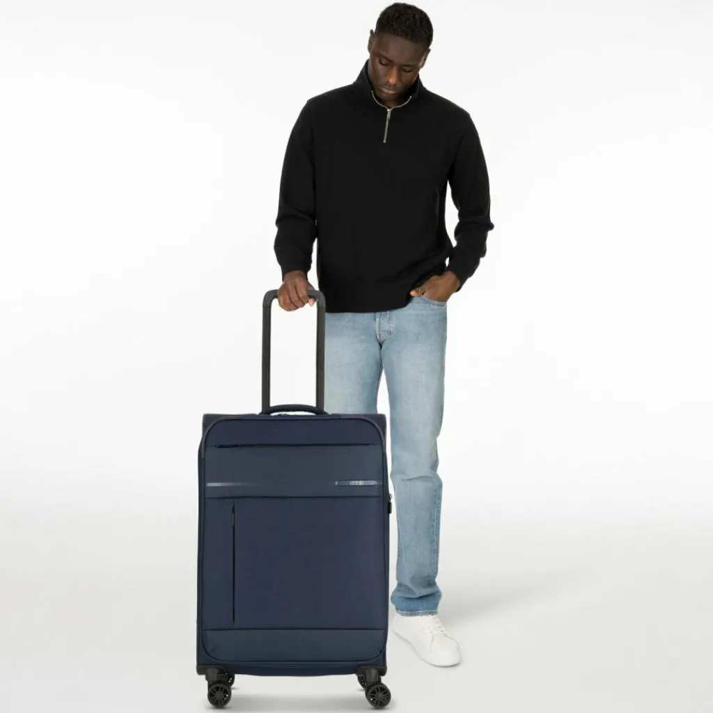 Jump Monthélys 4 Rollen Trolley 67 cm mit Dehnfalte