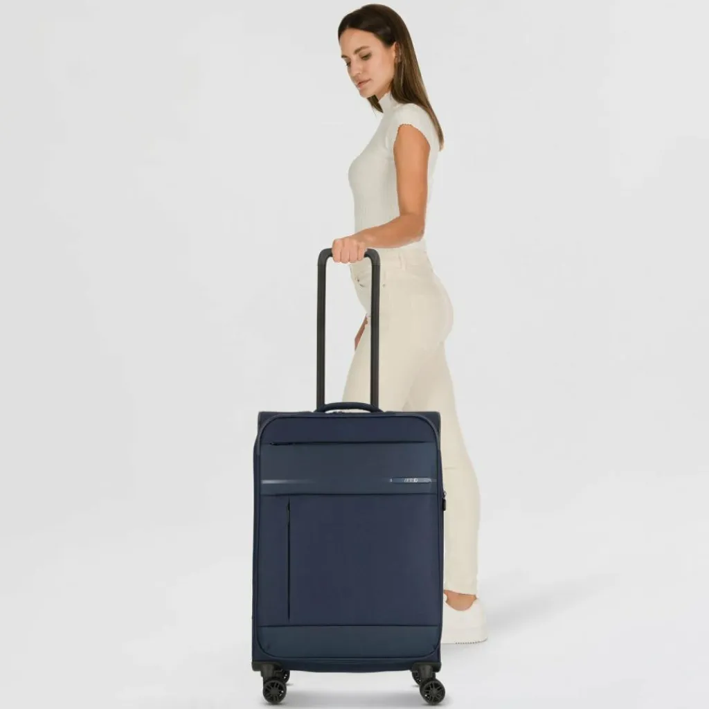 Jump Monthélys 4 Rollen Trolley 67 cm mit Dehnfalte