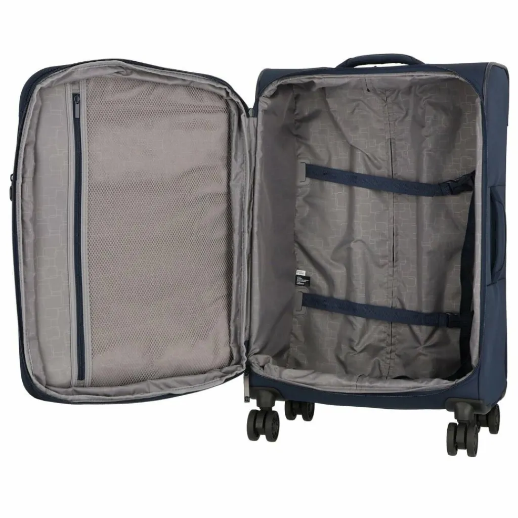 Jump Monthélys 4 Rollen Trolley 67 cm mit Dehnfalte