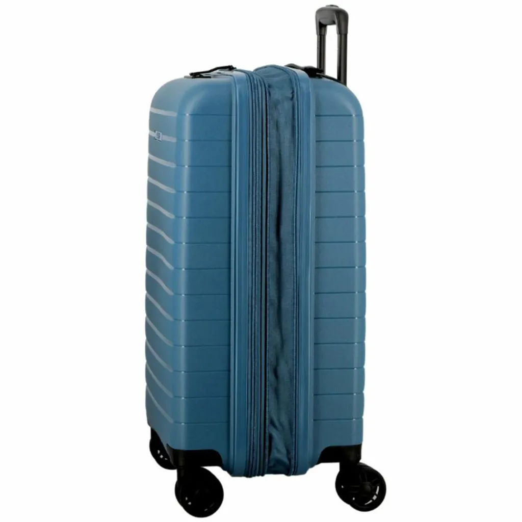 Jump Striper 4 Rollen Kabinentrolley 55 cm mit Dehnfalte