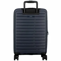 Jump Striper 4 Rollen Kabinentrolley 55 cm mit Dehnfalte dark blue