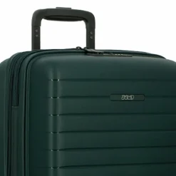 Jump Hartgepäck Kabinengepäck|4-Rollen Kabinentrolleys<Striper 4 Rollen Kabinentrolley 55 cm mit Dehnfalte dark green