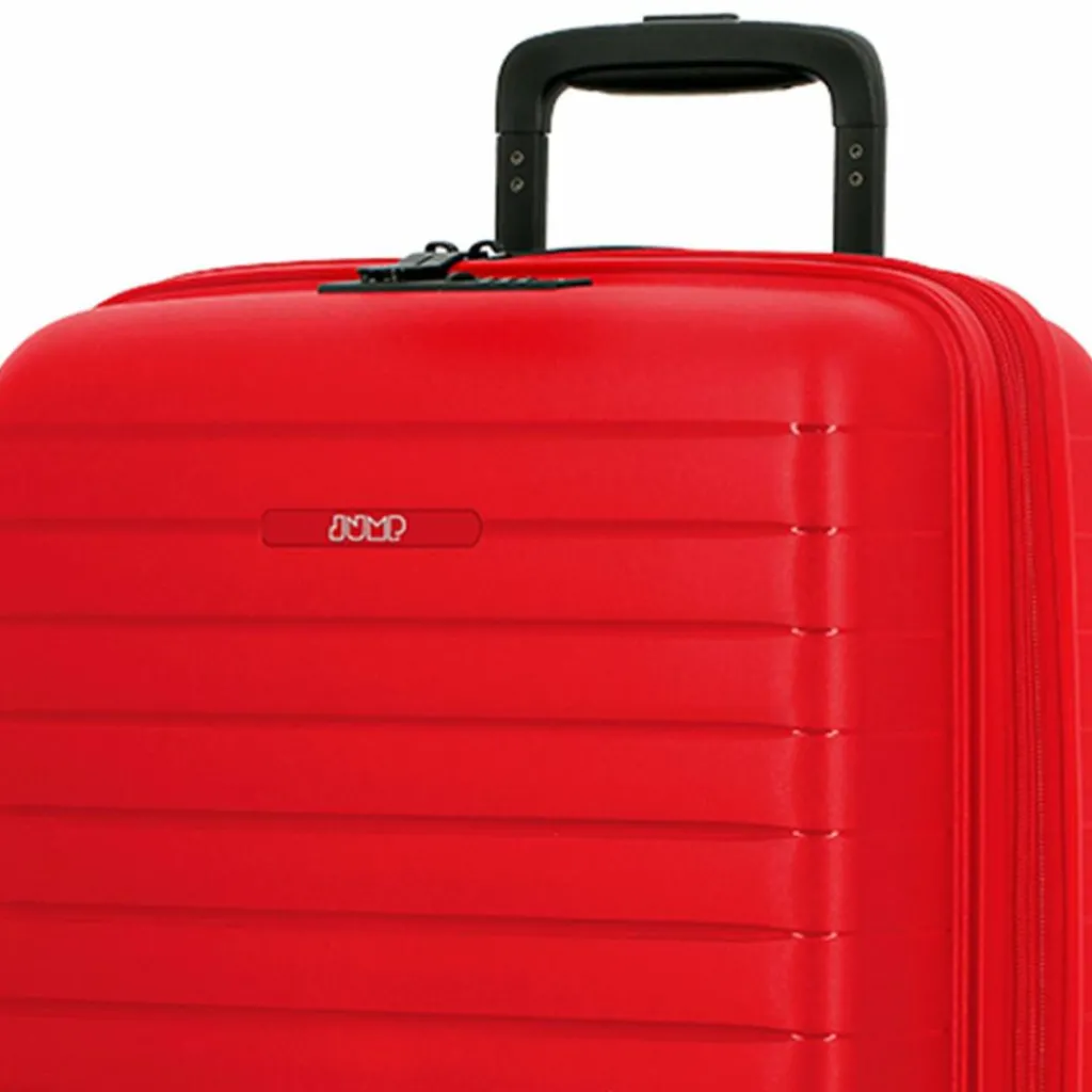 Jump Striper 4 Rollen Kabinentrolley 55 cm mit Dehnfalte