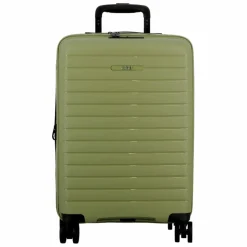 Jump Hartgepäck Kabinengepäck|4-Rollen Kabinentrolleys<Striper 4 Rollen Kabinentrolley 55 cm mit Dehnfalte light green