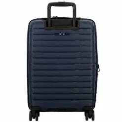 Online Jump Striper 4 Rollen Kabinentrolley 55 cm mit Dehnfalte dark blue