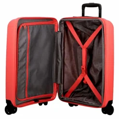 Sale Jump Striper 4 Rollen Trolley 68 cm mit Dehnfalte coral
