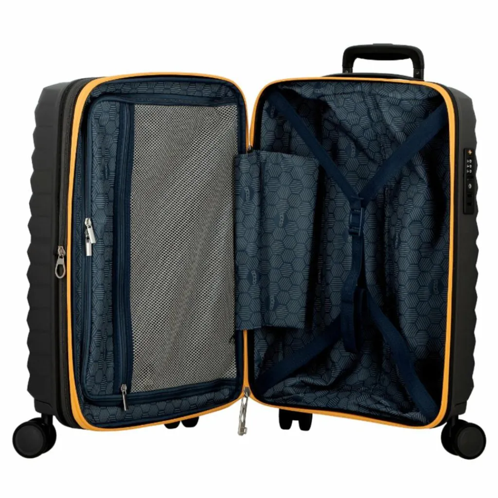 Online Jump Xwave 4 Rollen Kabinentrolley 55 cm mit Dehnfalte anthracite