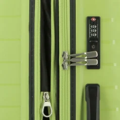 Jump Hartgepäck Kabinengepäck|4-Rollen Kabinentrolleys<Xwave 4 Rollen Kabinentrolley 55 cm mit Dehnfalte lime