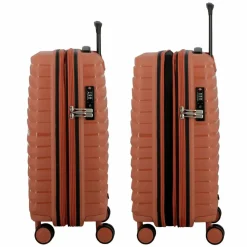 Sale Jump Xwave 4 Rollen Kabinentrolley 55 cm mit Dehnfalte brique